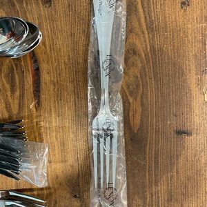 7 sets of Lenox vintage jewel 5 pc silverware